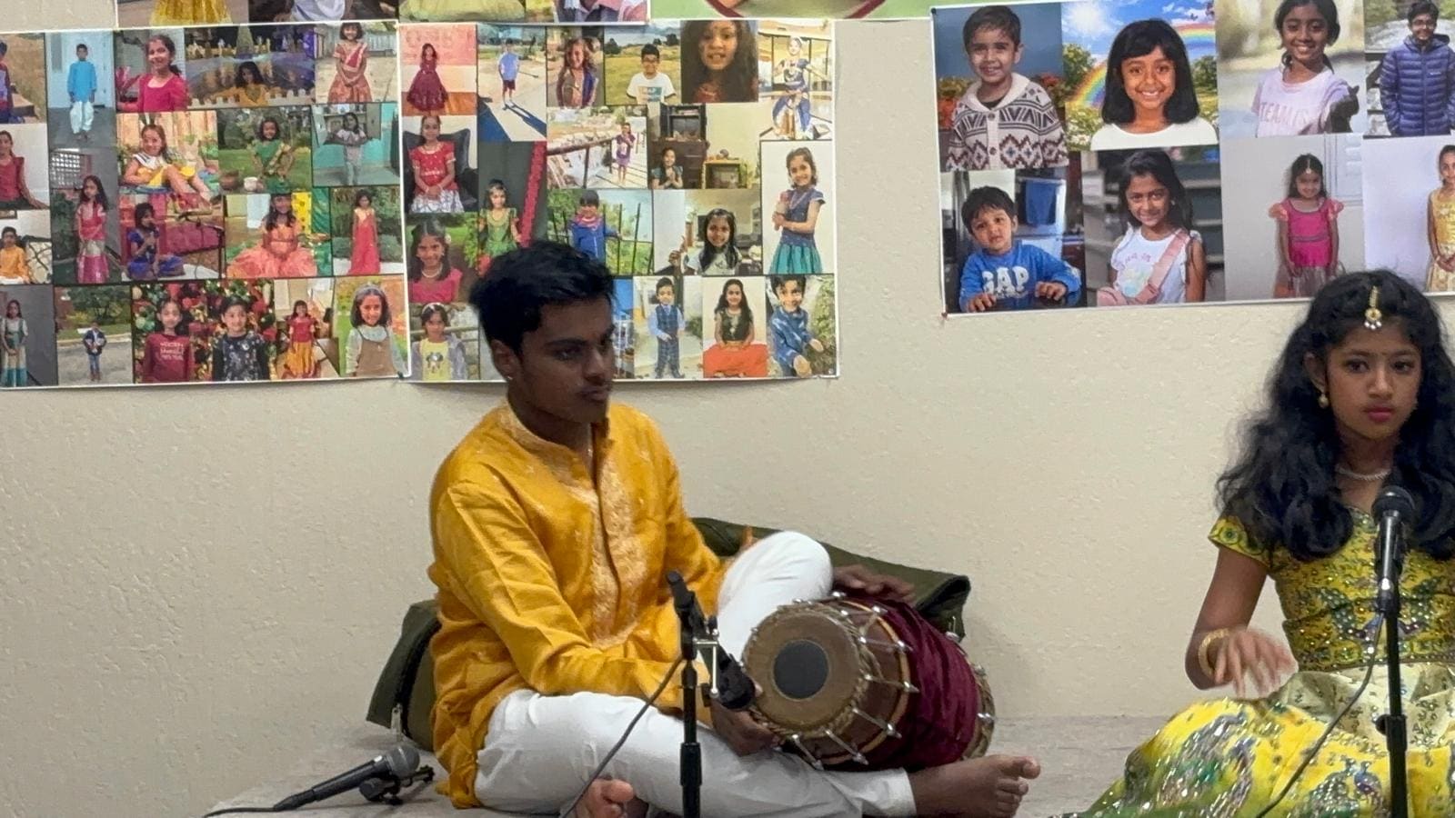 Hari Anumolu on stage